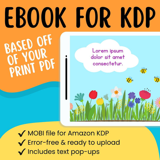 KDP EBOOK from Your PDF