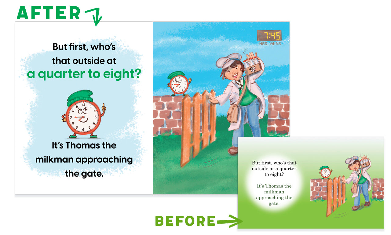 Children's Book Page Layout & Graphic Design